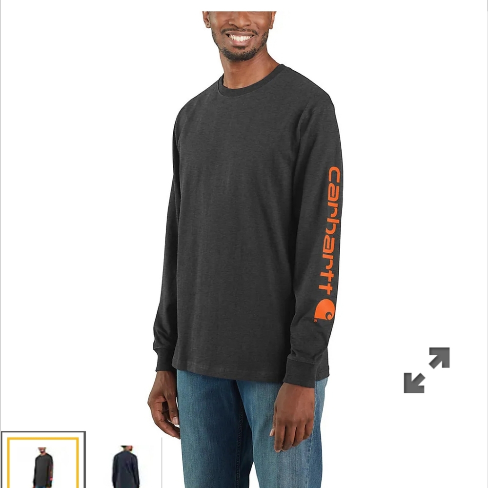 Carhartt Loose Fit Heavyweight Men Large New - Picture 1 of 9